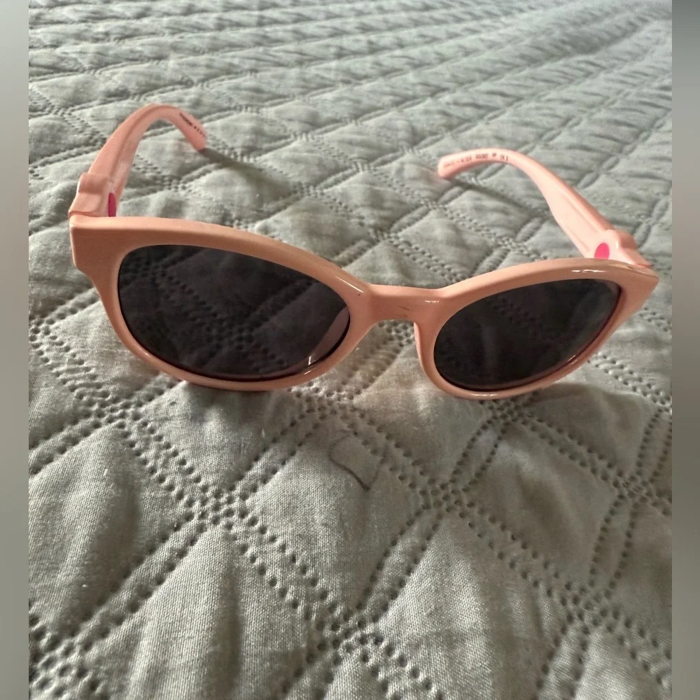 Solaris Kids Pink Sunglasses with Fun Design